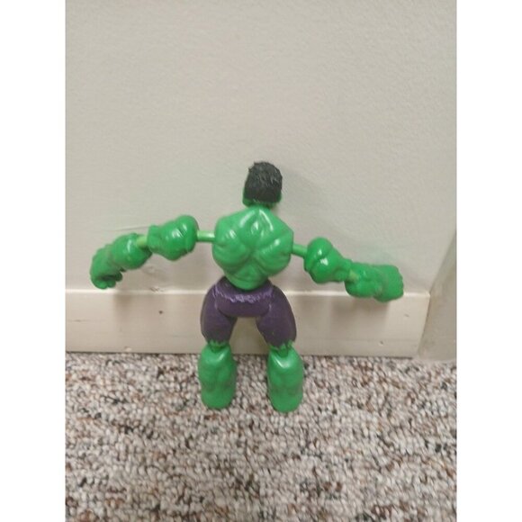 Hulk Marvel Avengers Bend And Flex 6" Action Figure Incredible Hulk Green 2019 - Picture 2 of 6